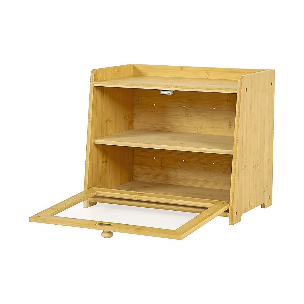 Enclosed Bread Box – Large Kitchen Countertop Bread Storage Container for Freshness & Organisation — image 6