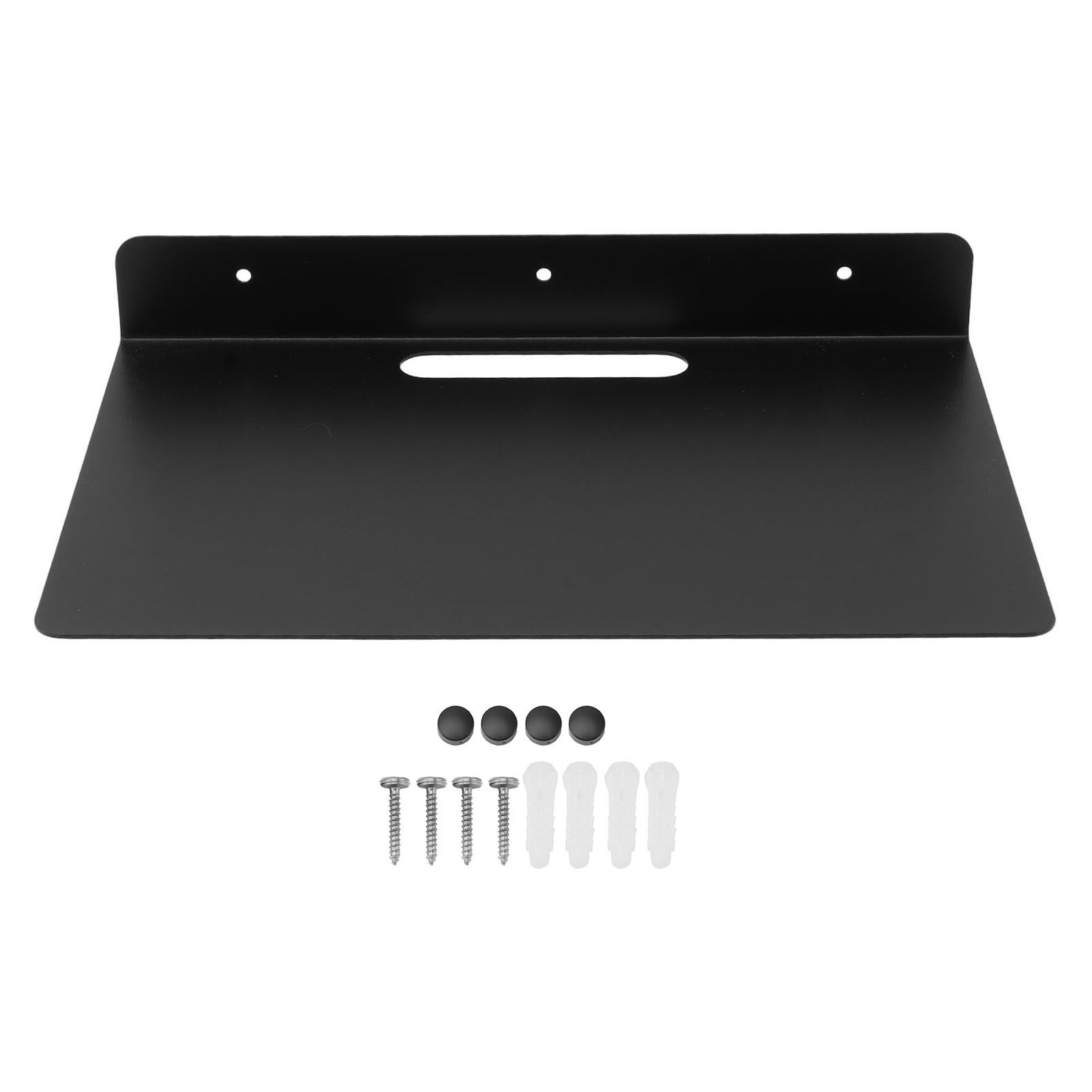Floating AV Shelf Thickened Rust Proof Metal Wall Mounted Rack for Projector Set Top Box Router Camera