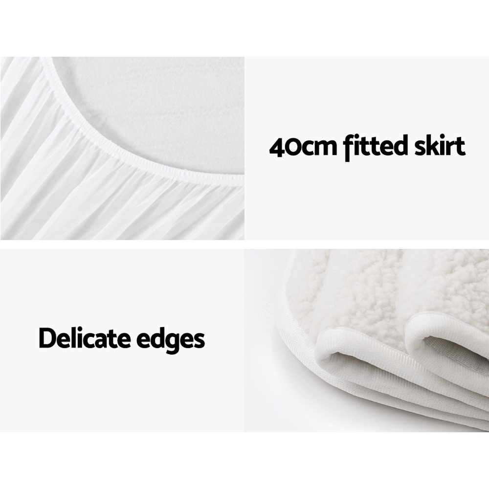 Giselle Bedding Double Size Electric Blanket Fleece — image 5