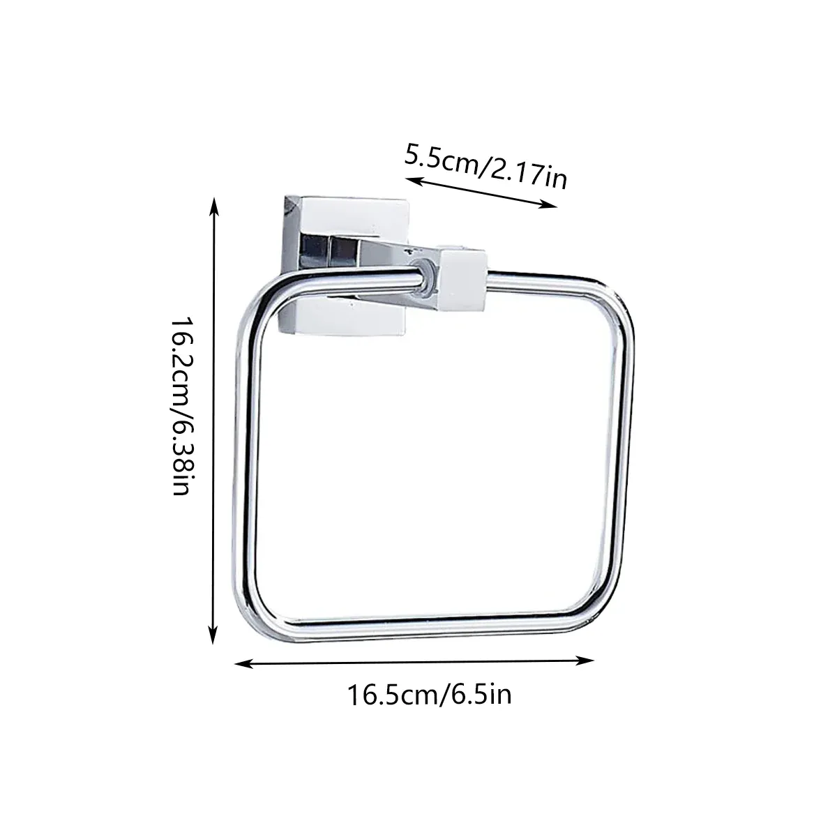 Bathroom Towel Rack and Towel Rod Hanger Wall Mounted for Bathroom Organizer — image 3
