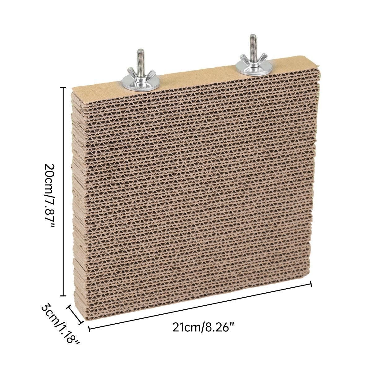 Parrot Toy Bird Cage Accessories Anti-bite Hair Grinding Pad Relieve Boredom — image 3