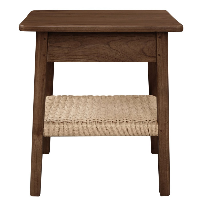 Kelly 1-Drawer Bedside Table (Walnut) โ image 4