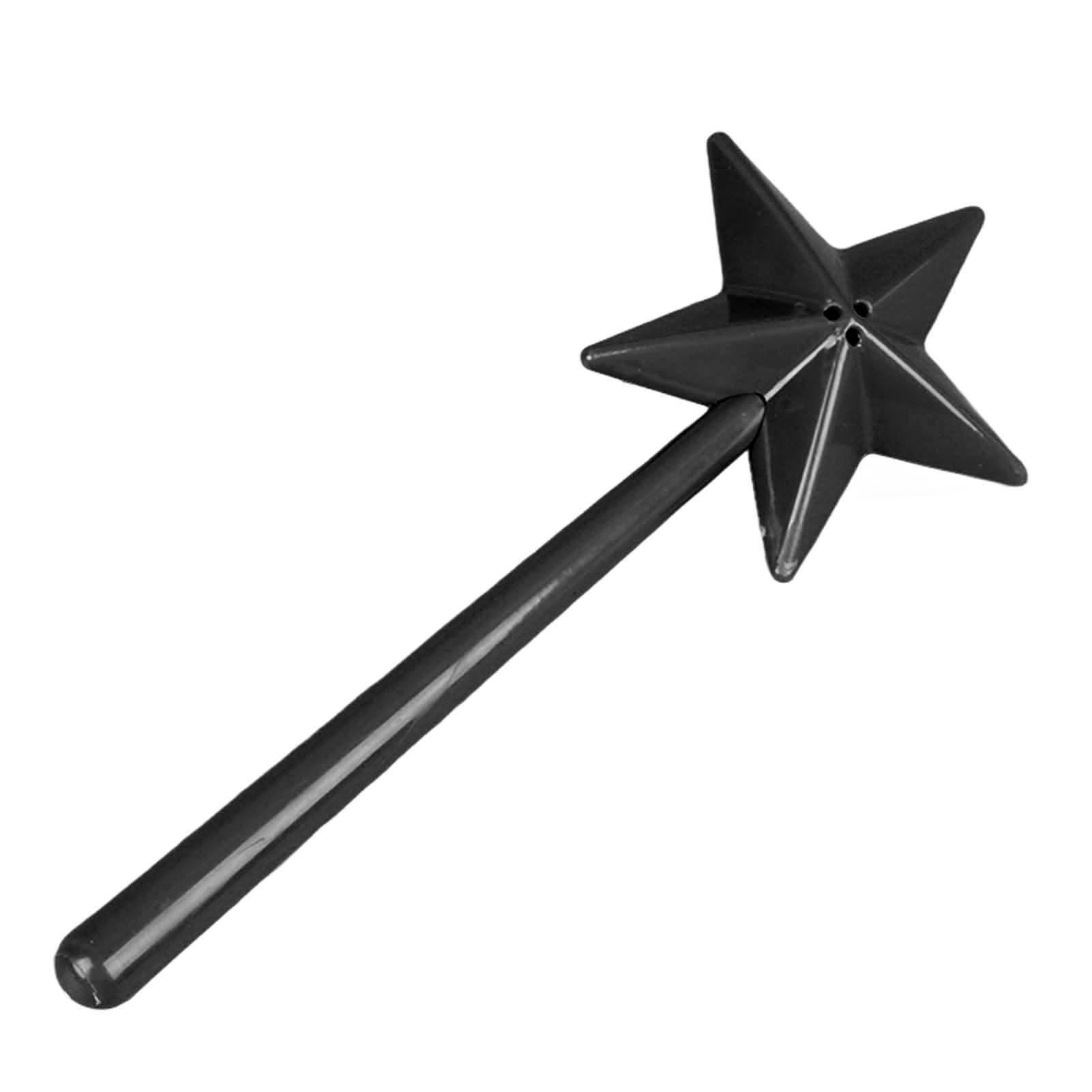 Salt and Pepper Shaker Wand ABS 3 Holes Refillable Spice Tool Seasoning Shaker Wand for Halloween Christmas Kitchen Accessories Black โ image 2