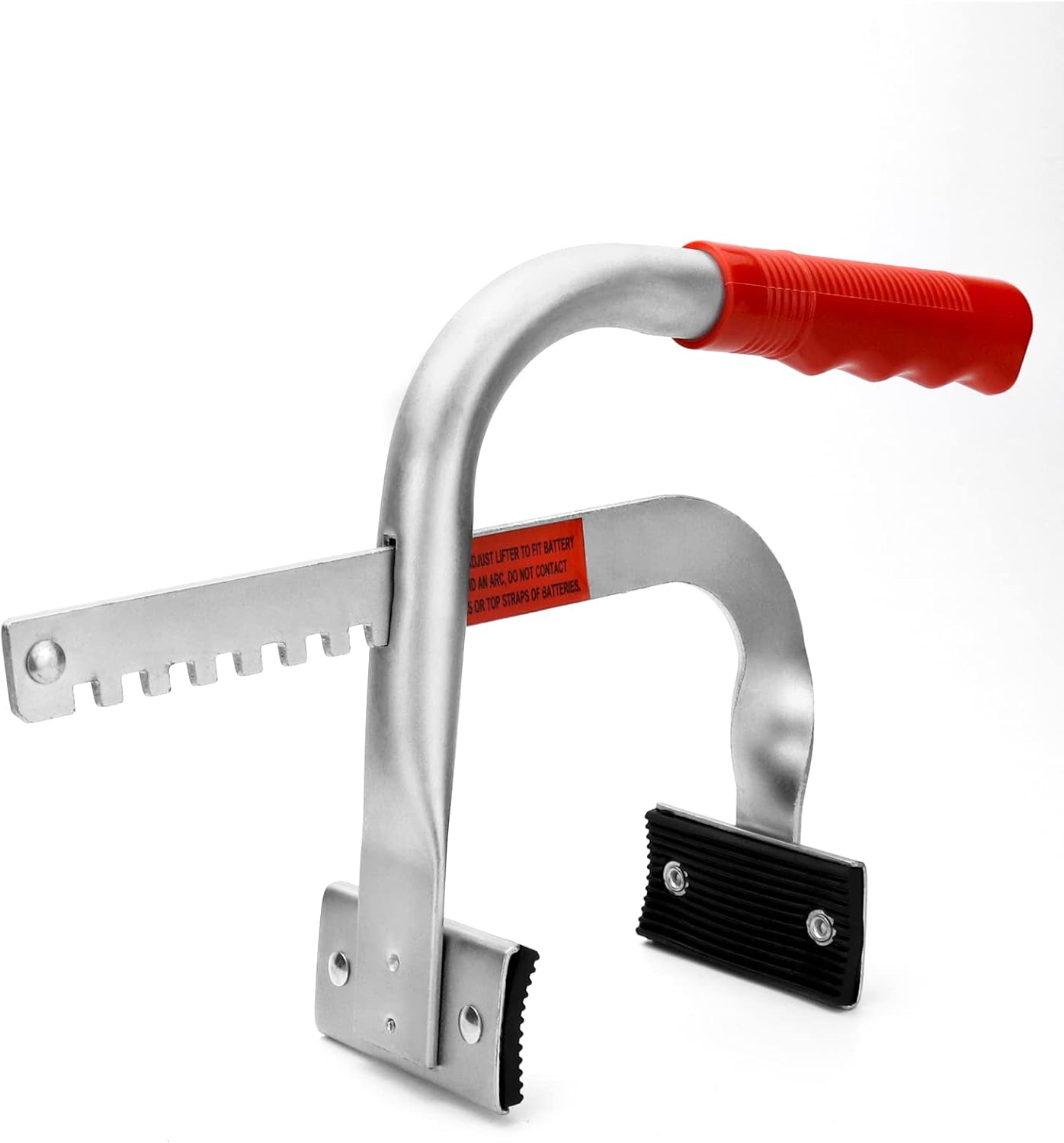 Battery Carrier, Battery Rack with Pads, Adjustable from 5" to 7", for Lifting and Carrying Batteries โ image 3