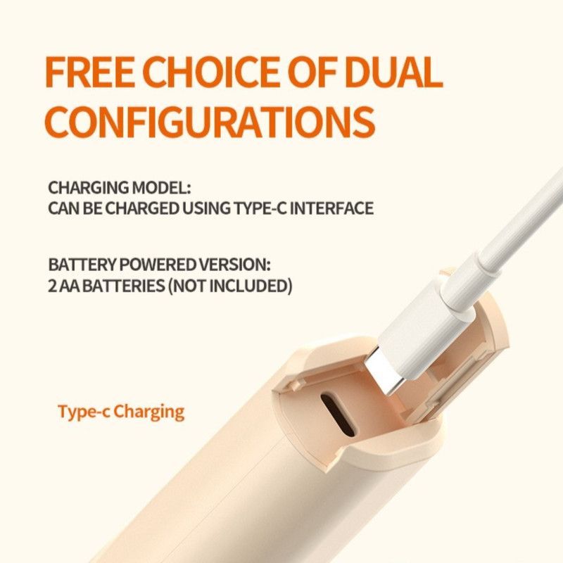 Rechargeable Mini Electric Milk Frother, Portable Handheld Coffee Foam Maker & Egg Beater—Black — image 6