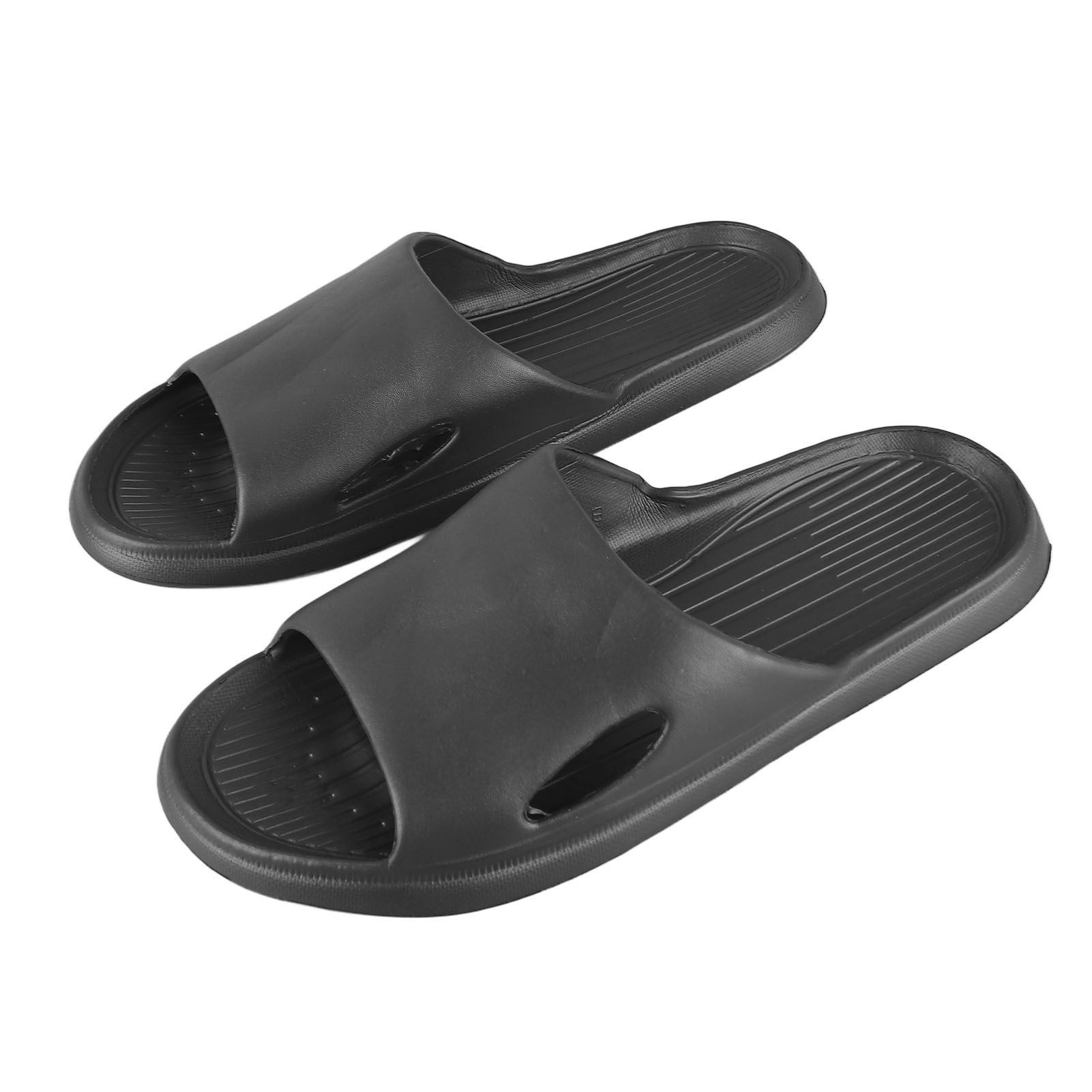 Men Bathroom Shower Slippers Thick Sole EVA Non Slip Shower Shoes Bathroom Sandals 44 45 — image 3