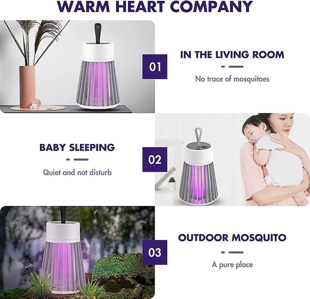 Electric Lamp Portable USB LED Light for Home Bedroom Outdoor Camping โ image 3