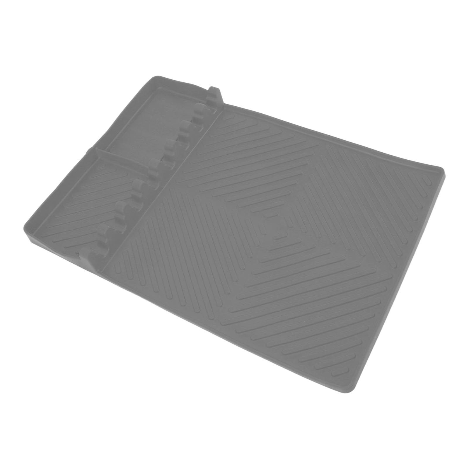 Grill Tools Mat Silicone 8 Slots 16x11.5in Anti Slip Heat Resistant Easy to Clean Griddle Accessories for Kitchen Cooking Grey โ image 6