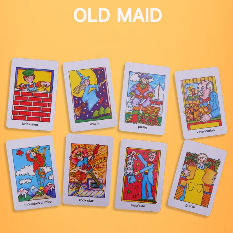 Crazy Eight Hearts Old Maid Fish Educational children card games - Old Maid โ image 6