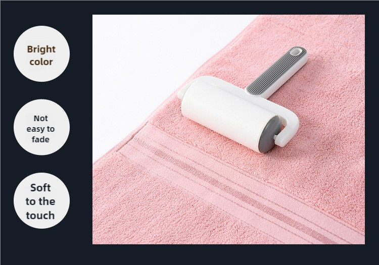 Dark Grey Luxury Cotton Towel Set(Towel + Bath Towel) - Quick Dry, Extra Thick & Absorbent โ image 3