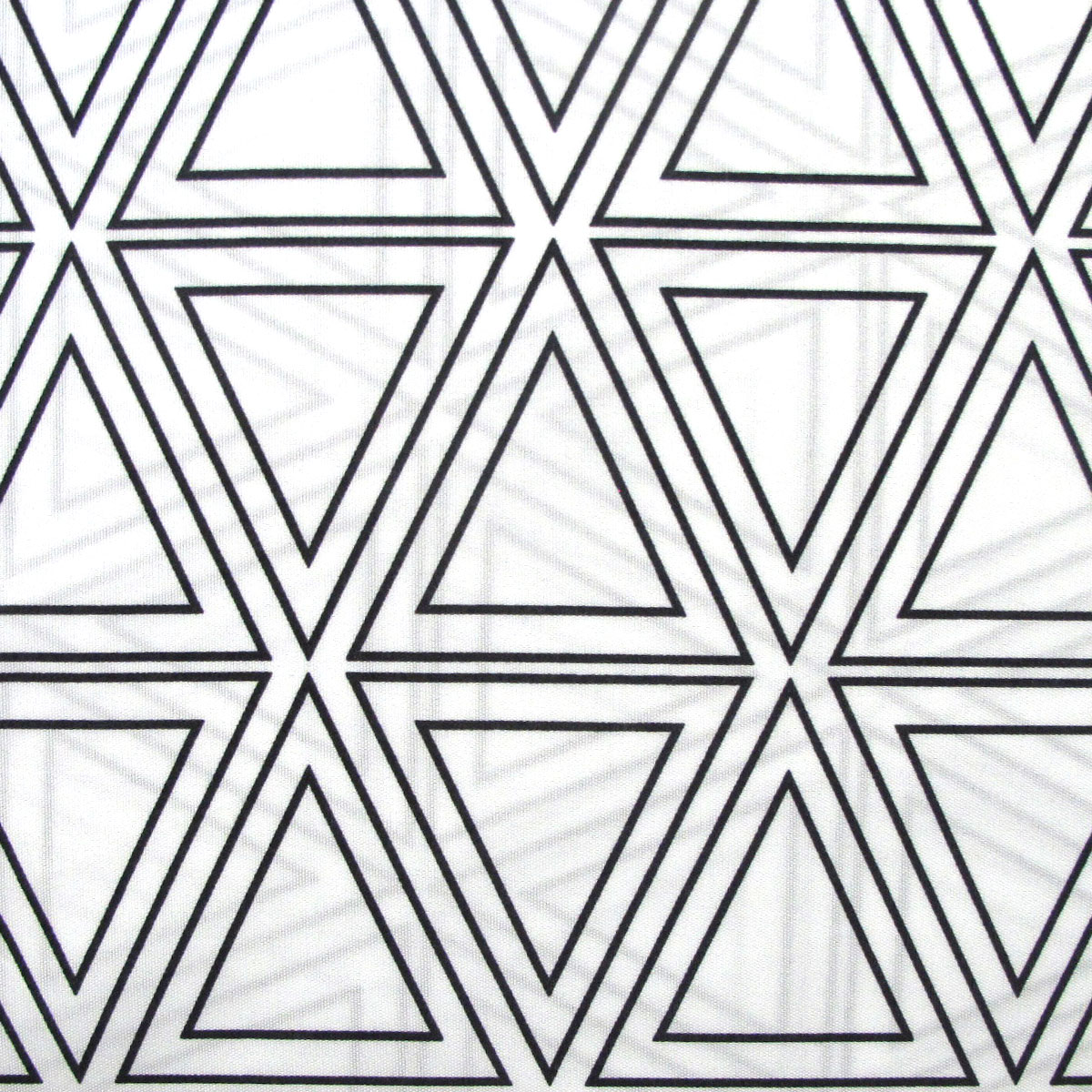 Artex Black Triangle Geometric Pattern Printed Microfiber Polyester Quilt Cover Set Queen — image 2