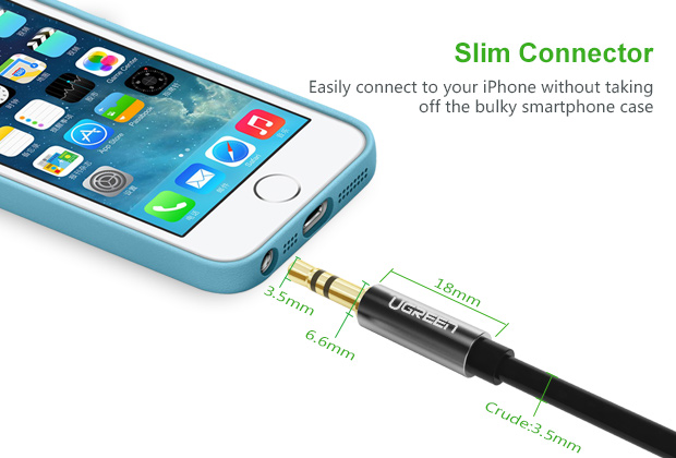 UGREEN 3.5mm male to 3.5mm male cable 3M (10736) — image 2