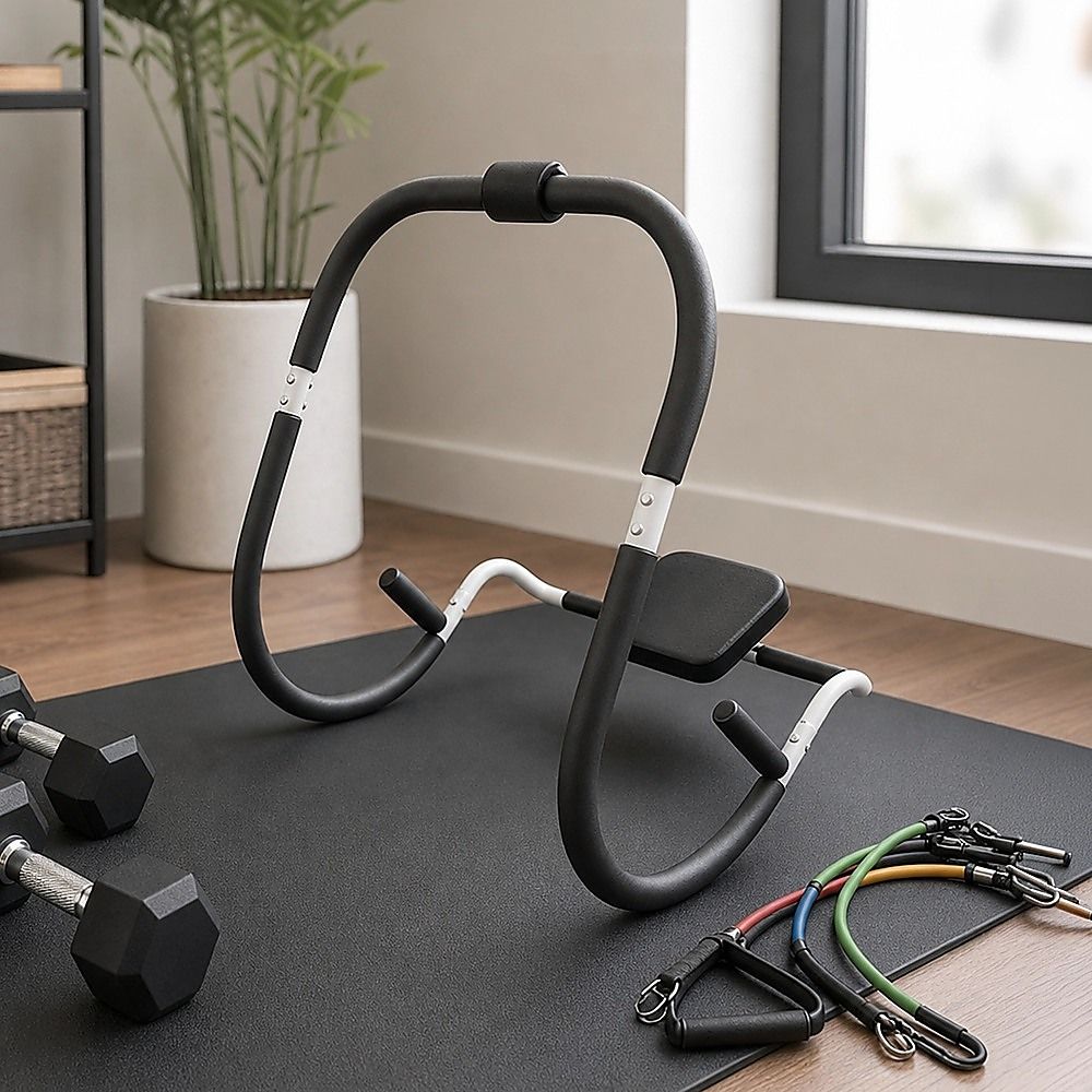 Ab Crunch Machine – Abdominal Exercise Roller with Digital Computer for Core Training — image 5