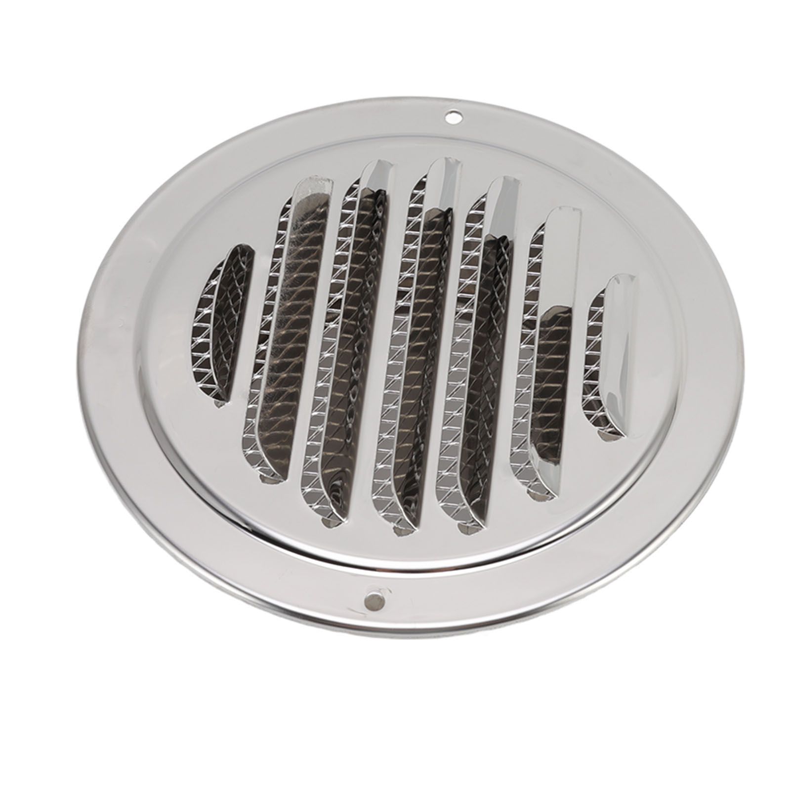 Air Ventilation Cover 304 Stainless Steel Round Exhaust Duct Grill Cap for Kitchen and Bathroom 120mm / 4.7in — image 2
