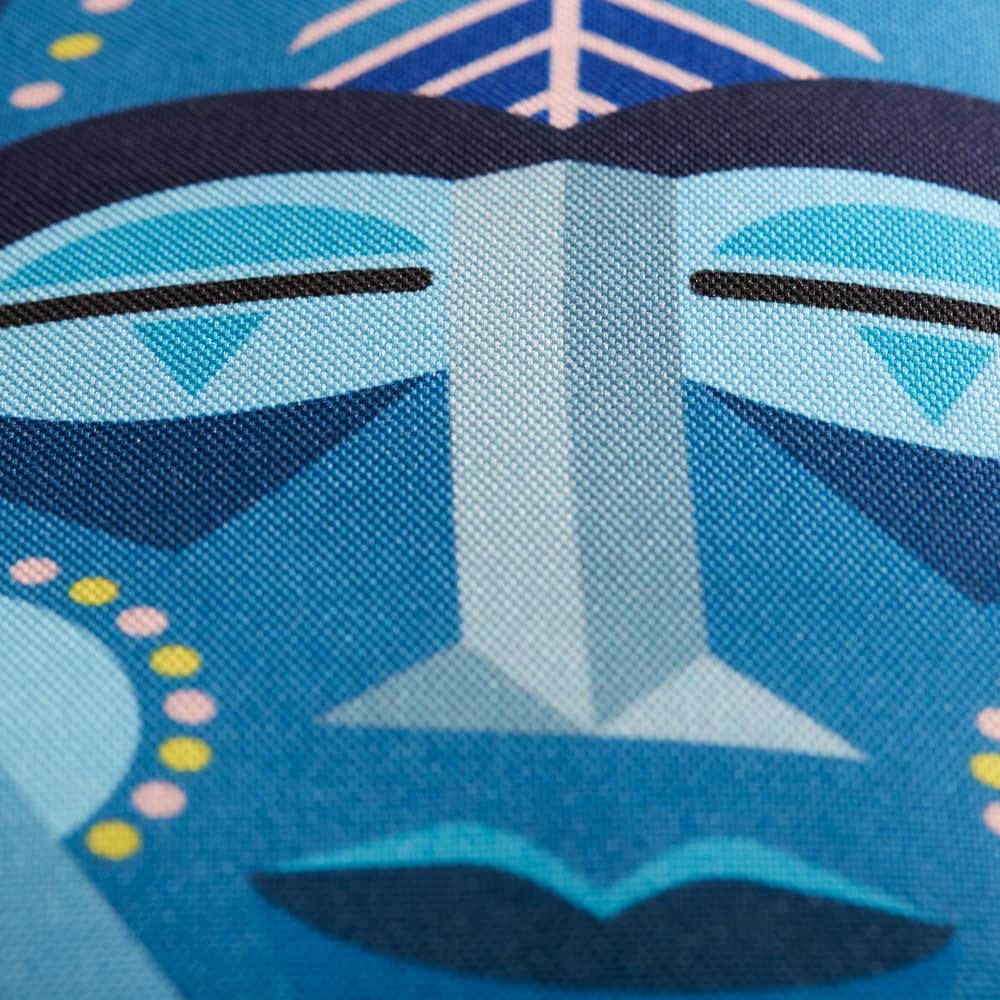 Bedding House Mascarade Blue Filled Square Cushion — image 4