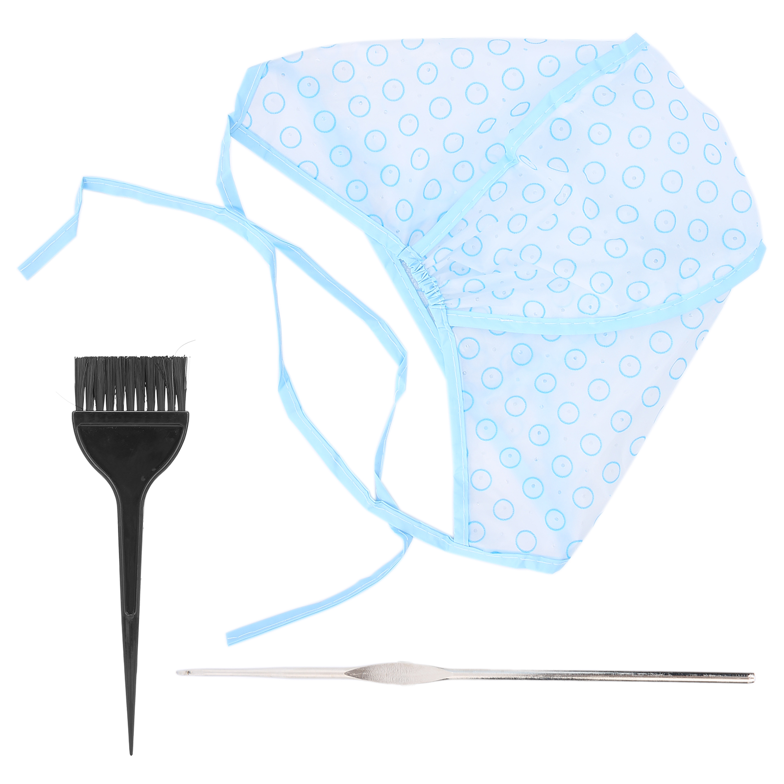 Hair Cap for Curls, Reusable Curl Cap with Hair Dyeing Brushes and Needle โ image 2