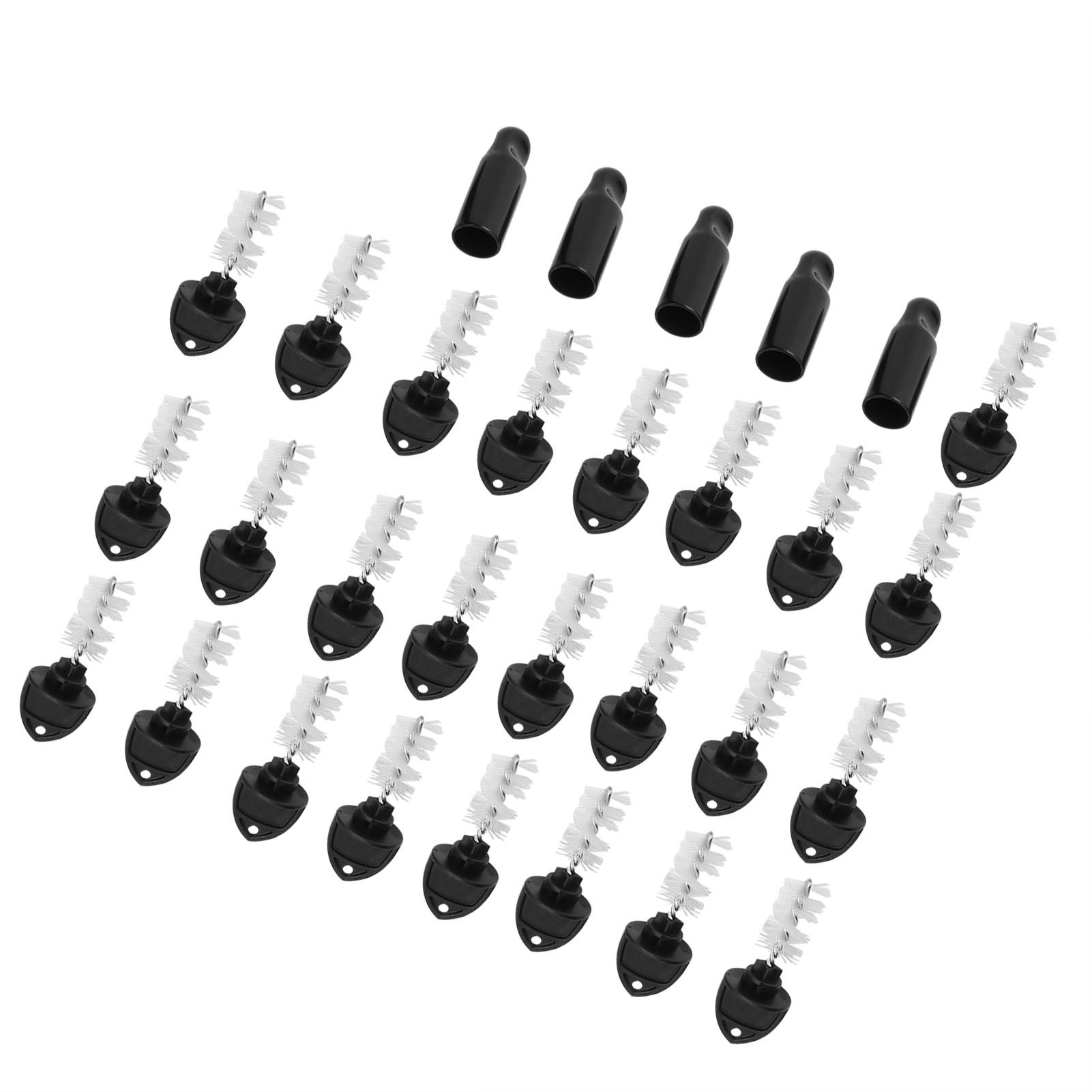 25PCS Beer Plugs Tap Brush 5PCS Beer Tap Cover Faucet Cap Beer Machine Faucet Accessories Set — image 6