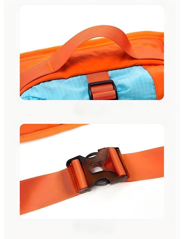 Travel Waist Pack Hiking Waist Pack Water Bottle Storage Pack Outdoor Accessory - Gray - Size routine
