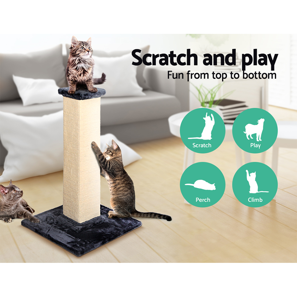 i.Pet Cat Tree 92cm Scratching Post Tower Scratcher Wood Condo Bed House Trees โ image 6