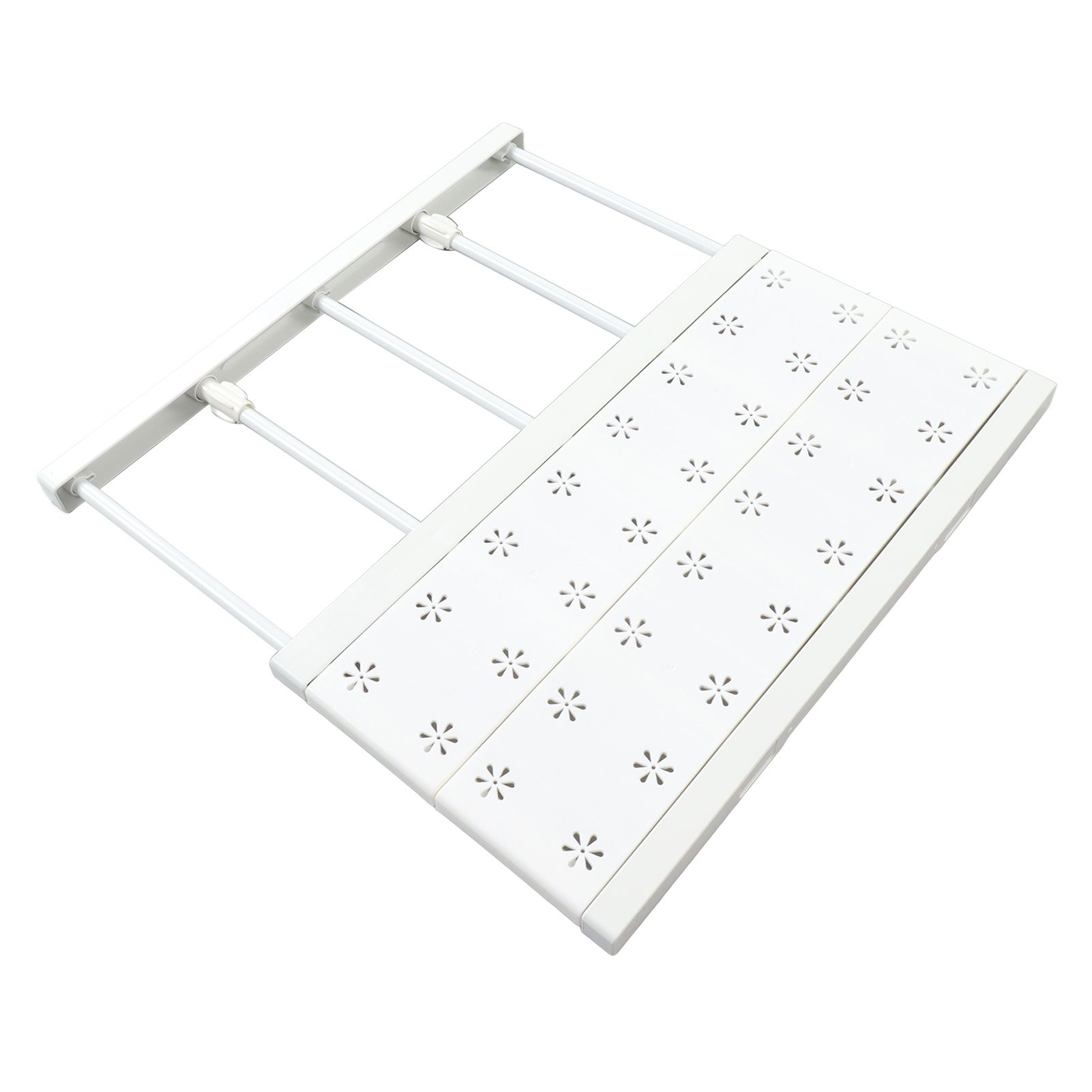 Expandable Closet Shelf Space Saving Punch Free Strong Bearing Capacity Wardrobe Clothes Dividers for Home 30‑40cm/11.8‑15.7in — image 3