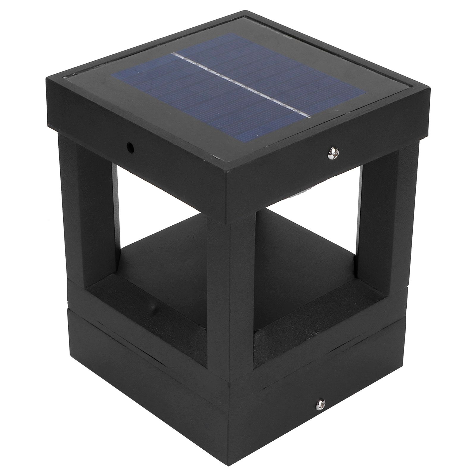 Solar Pillar Lamp Waterproof Die-Casting Aluminum Lawn Light for Garden Courtyard Pathway — image 3
