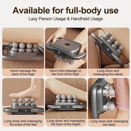 24 Heads Fascia Massage Gun Muscle Relax for Legs,Back,Waist,Hips Massage AU — image 4