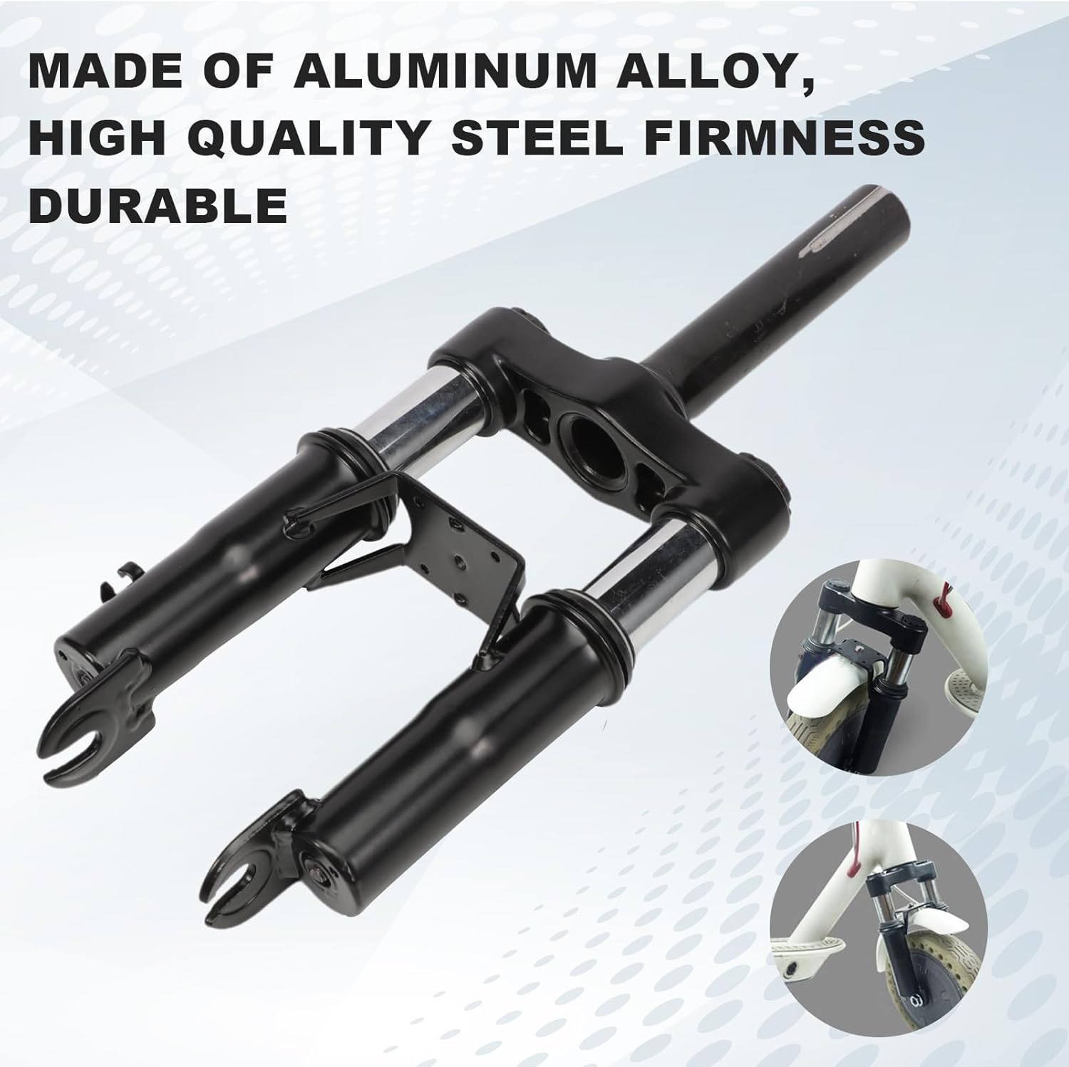 Front fork shock absorber mounting set for Xiaomi M365 Pro/Pro2/1S/Essential Lite/Mi 3 mudguard/footrest/scooter shock absorption parts โ image 3