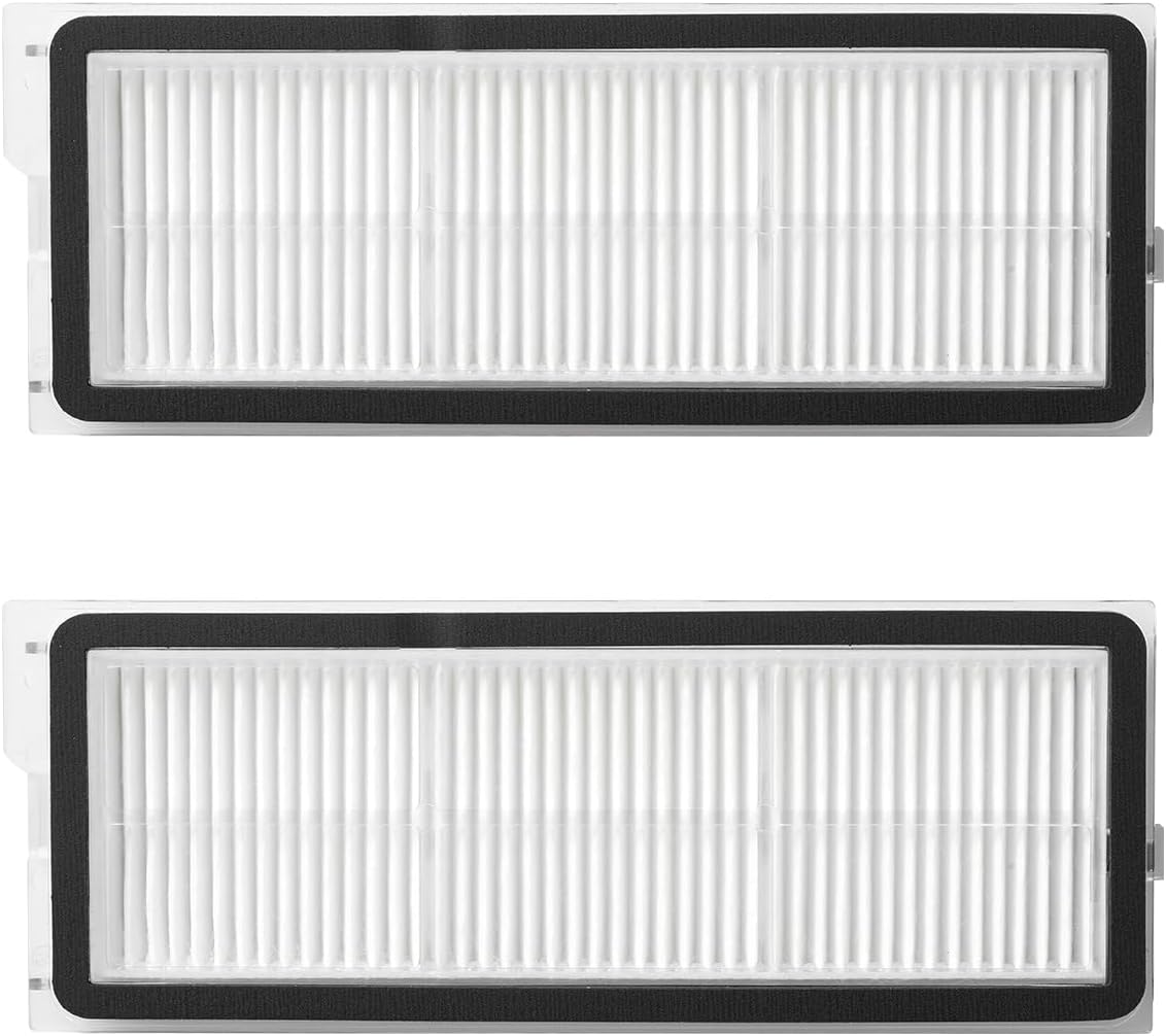 2 Pack Washable Filter for Qrevo MaxV, Qrevo S, Qrevo Plus, Qrevo Pro, Qrevo Curv, Qrevo Curv S5X, Qrevo Edge, Qrevo Edge S5A QV 35A Robot Vacuum Cleaners