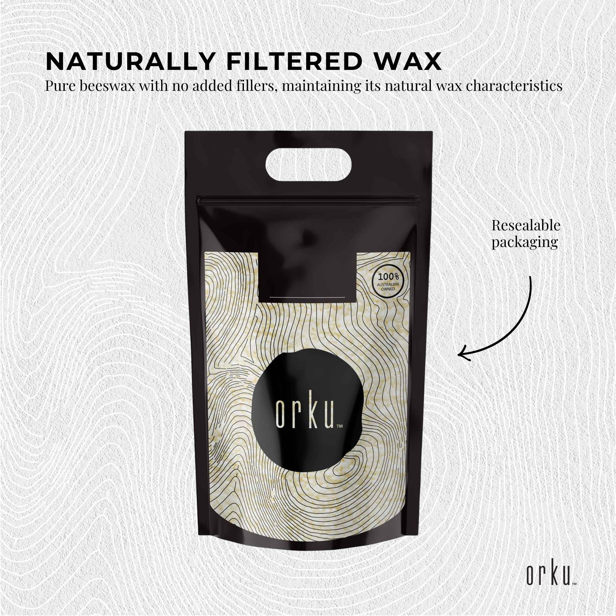 Orku 5Kg Pure Beeswax Pellets White BP Grade Refined Beads - Candle Cosmetic DIY โ image 4