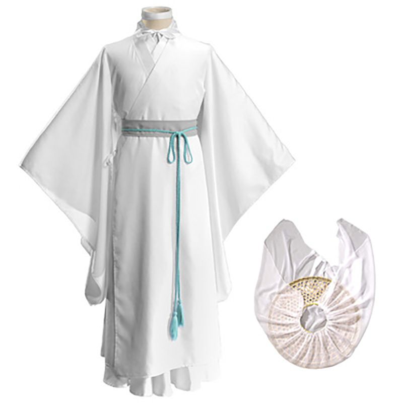 Xie Lian Cosplay Suit Tian Guan Tai Zhi White Polyester XXL Size: XXL; Height (cm): 175-180; Weight (kg): 65-70; Bust (cm): 98-102; Waist (cm): 82-86; Shoulder โ image 2