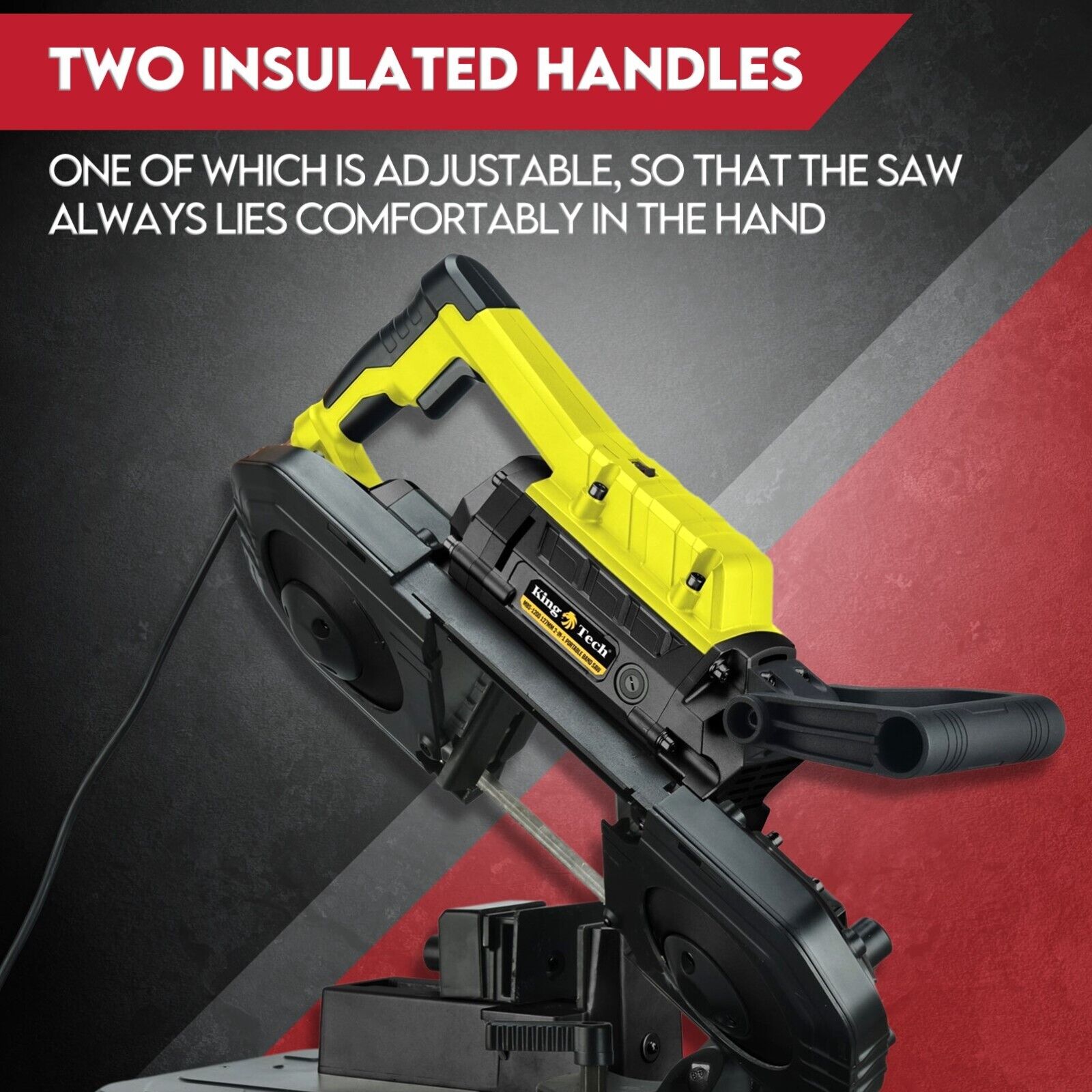 Portable Band Saw Cold Cut Metal Cut Off Chop Bandsaw 127mm — image 6