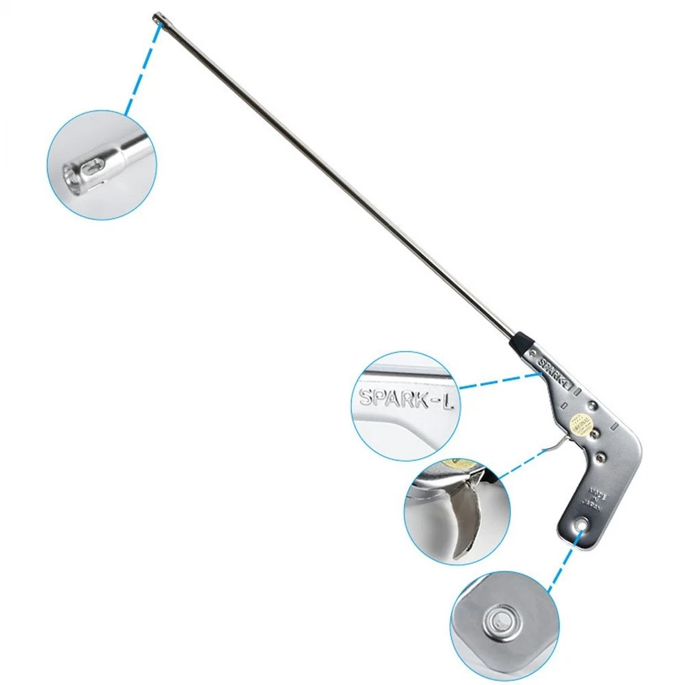 560mm Barbecue igniter All-Metal Battery-Free Pulse Kitchen Camping Barbecue β image 6