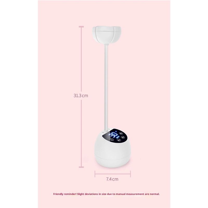 UV LED Nail Lamp Cordless Mini UV Light for Gel Nails Tips,Portable Hands Free Flash Cure Light,USB Rechargeable Nail Dryers with Sensor & 3 Timers,Rotatable — image 5