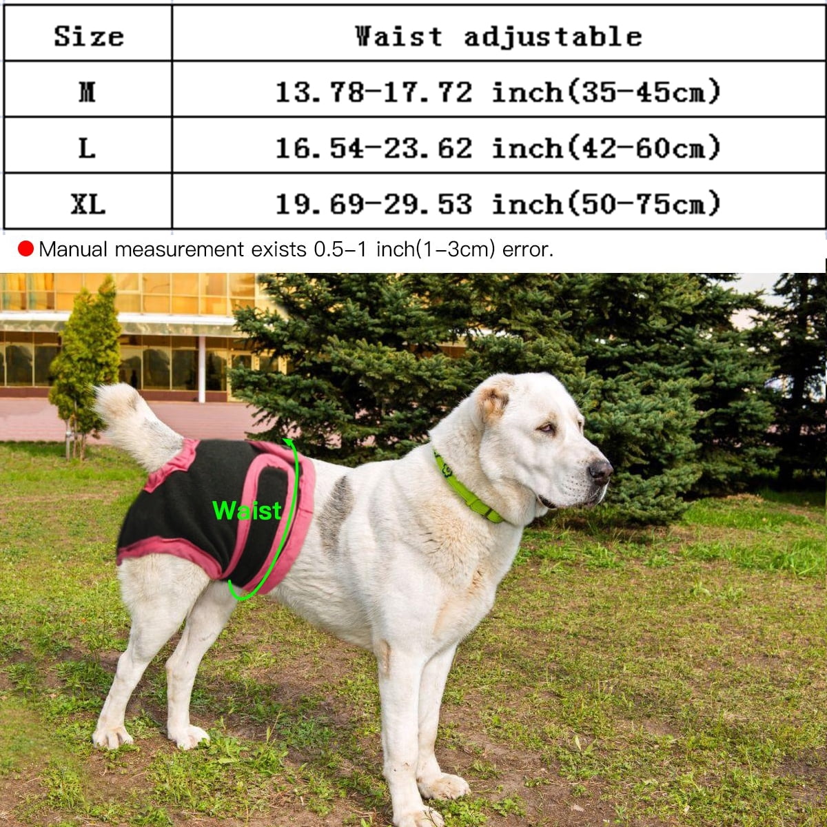 Comfortable Dog Underwear Dog Diapers Pants Male Female to Put On/Off Breathable Physiological Pants Reusable Sanitary Panties for Small to Large Dogs Pet — image 3