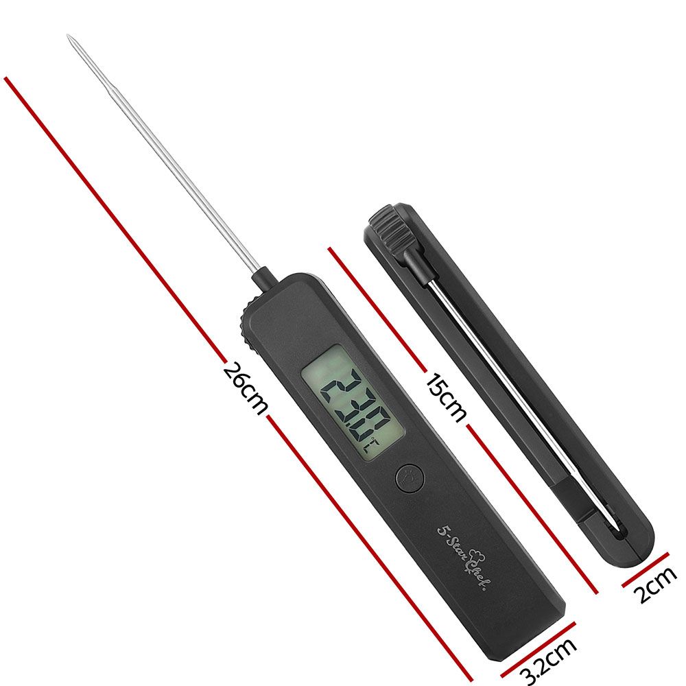 Digital Food Thermometer, Instant Read BBQ Meat Cooking Thermometer โ image 2