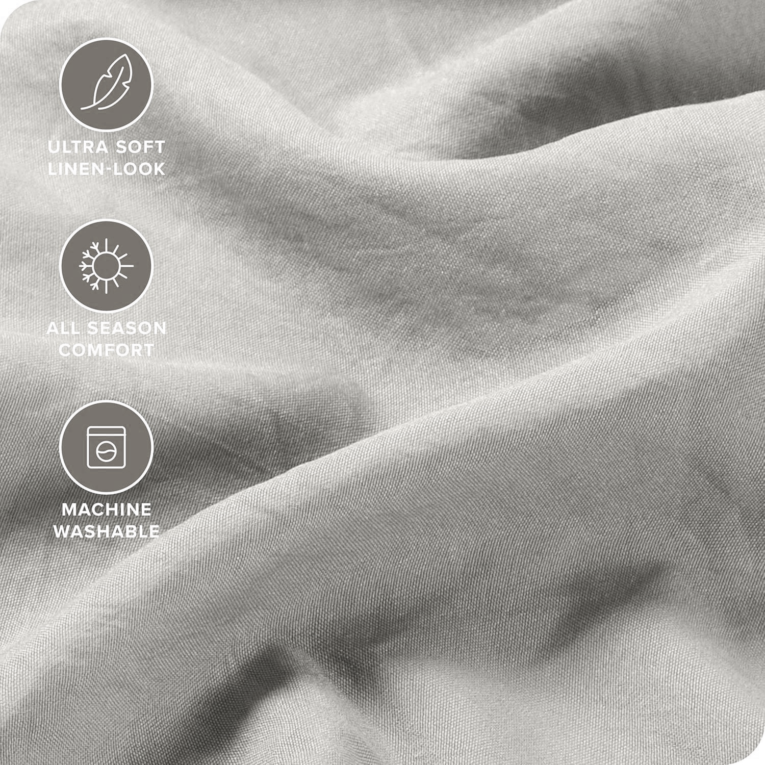 Hotel Quality Fitted Sheet - 1 Piece Fitted Sheet -Breathable Bedding - Wrinkle, Fade, Stain Resistant- 16inch/40cm Deep Pocket Fitted Bed Sheet-Wrinkle and — image 5
