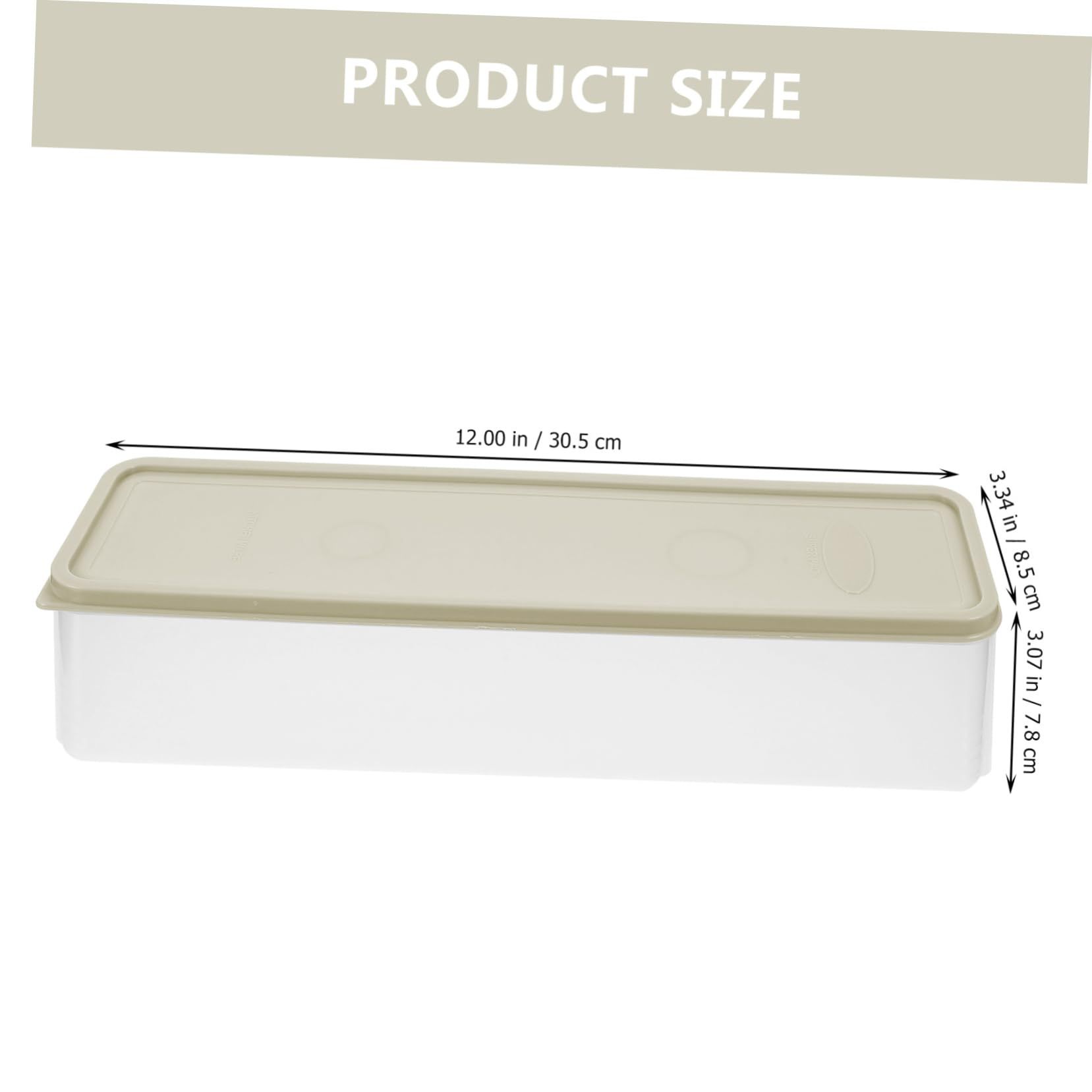 Noodle Storage Box Noodle Canister with Lid Airtight Storage Rectangular Pasta Containers Pasta Organizer for Pantry Storage โ image 5