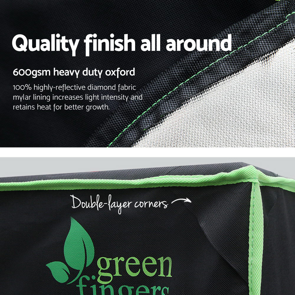 Greenfingers Grow Tent 100x100x200CM Hydroponics Kit Indoor Plant Room System โ image 5