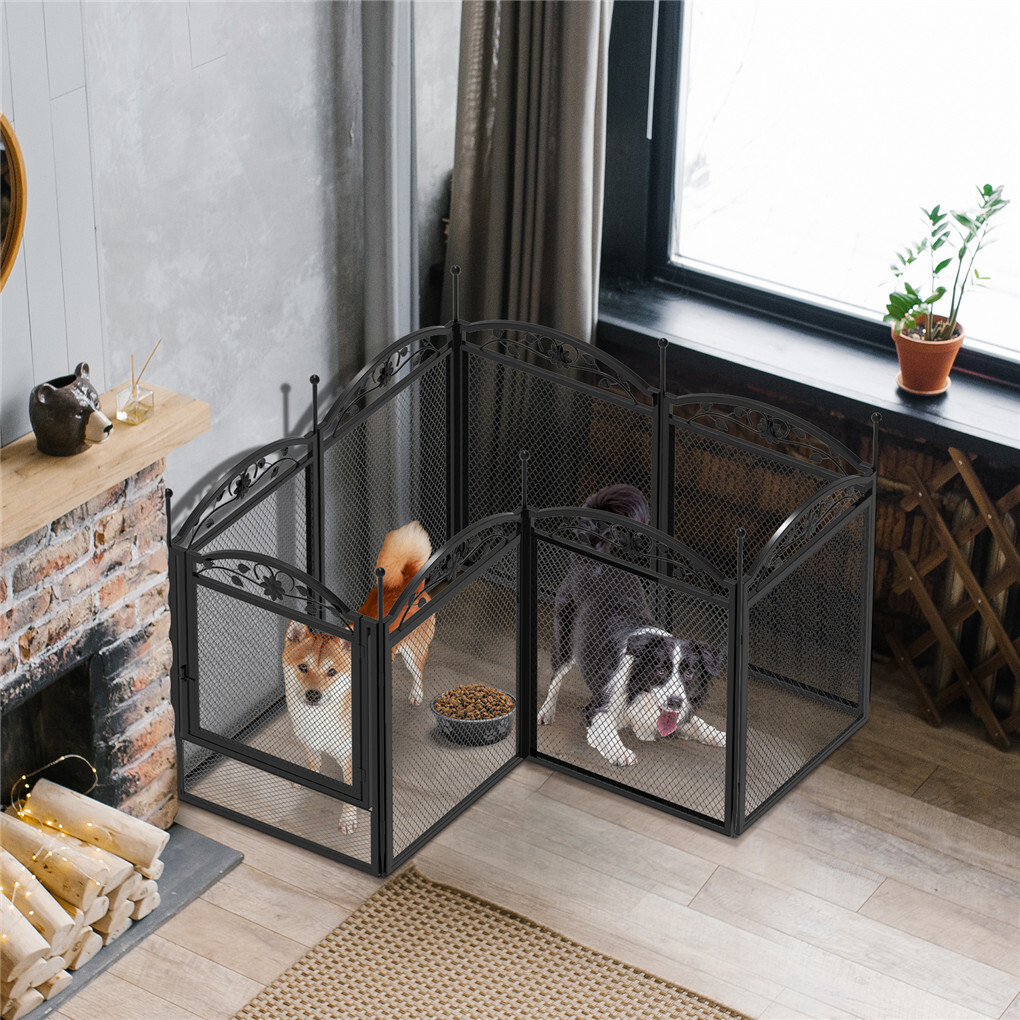 3 in 1 Dog Playpen Extra Large Dog Whelping Fence DIY Shape Garden Fence Barrier — image 4