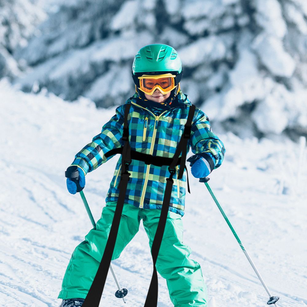 Kids Ski Snowboard Training Harness Toddler Skiing Harness with Removable Leash Speed Control Teaching for Beginners โ image 2