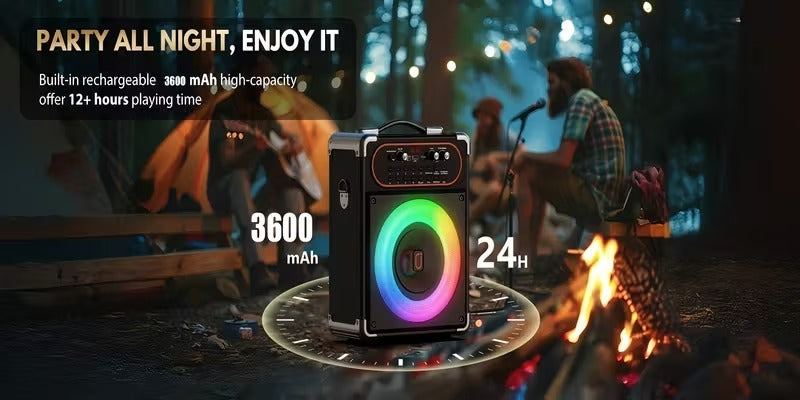 Wireless Karaoke Machine with Dual Microphones โ image 5