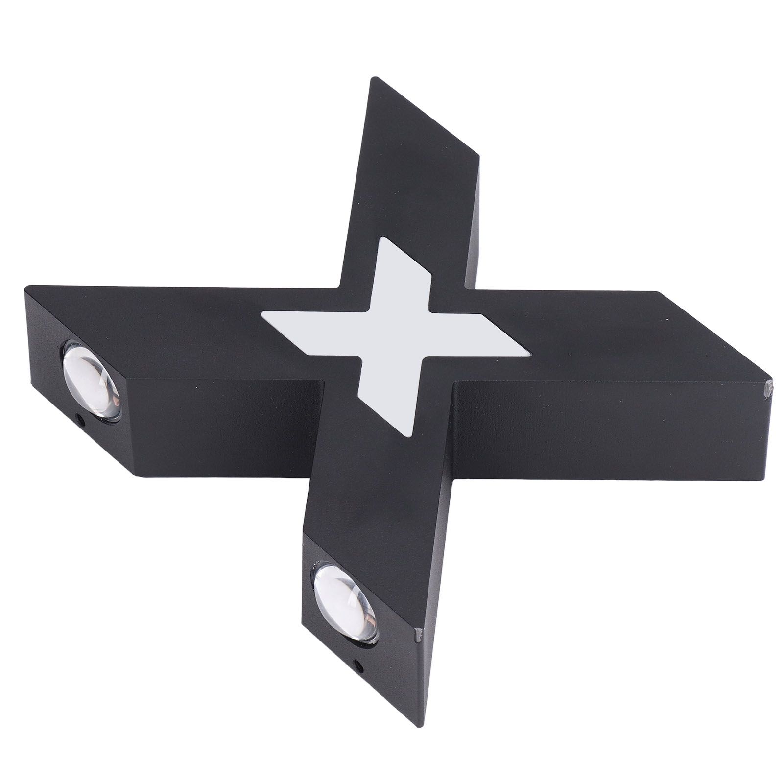 Wall Light IP65 Waterproof X Shaped 7W Aluminum Wall Mount Lamp for Corridor 85‑265V — image 6