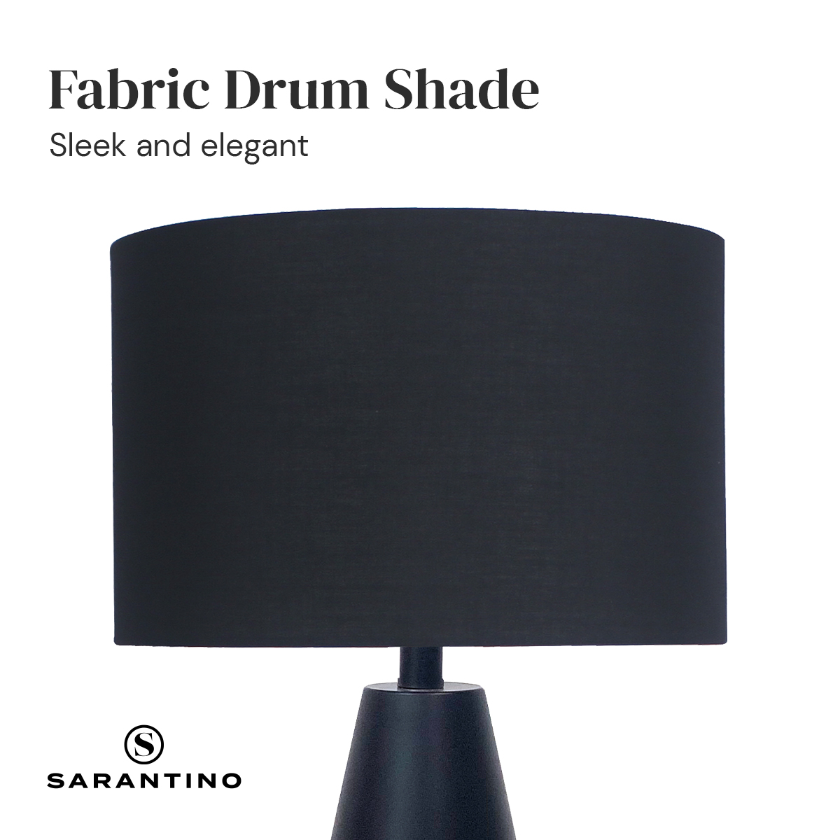 Sarantino Metal Table Lamp in Black and Gold โ image 3