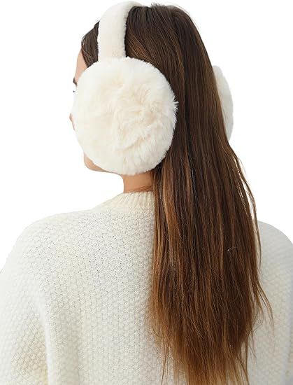 Ear Warmers - Unisex Winter Earmuffs - Foldable - Plush Faux Fur - Thermal Protection - For Women & Men - Outdoor Cold Weather โ image 6