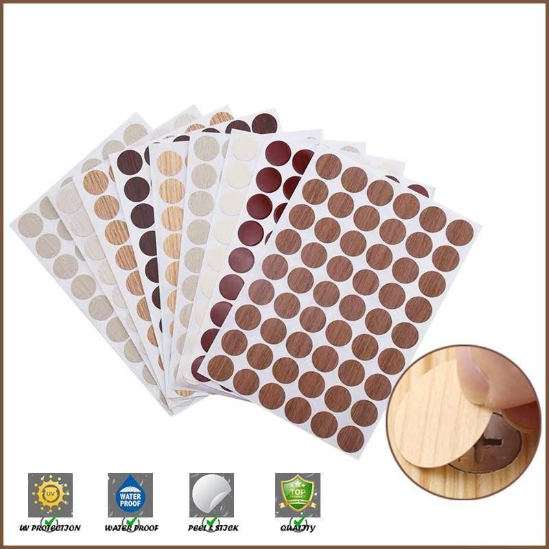 54 X Self Adhesive Decorative Screw Cover Caps Holes Cams Furniture Kitchen 20mm - PC 103 — image 2