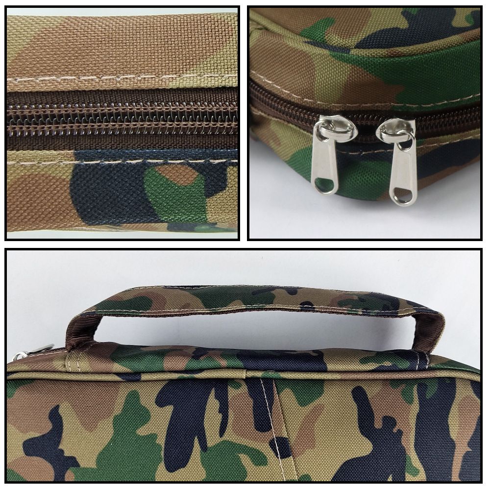 Bible Covers for Men with Carrying Handle, Camouflage Book Cover Case with Zipper Pocket Bible Cover for Mom Ladies Teens Girls — image 2