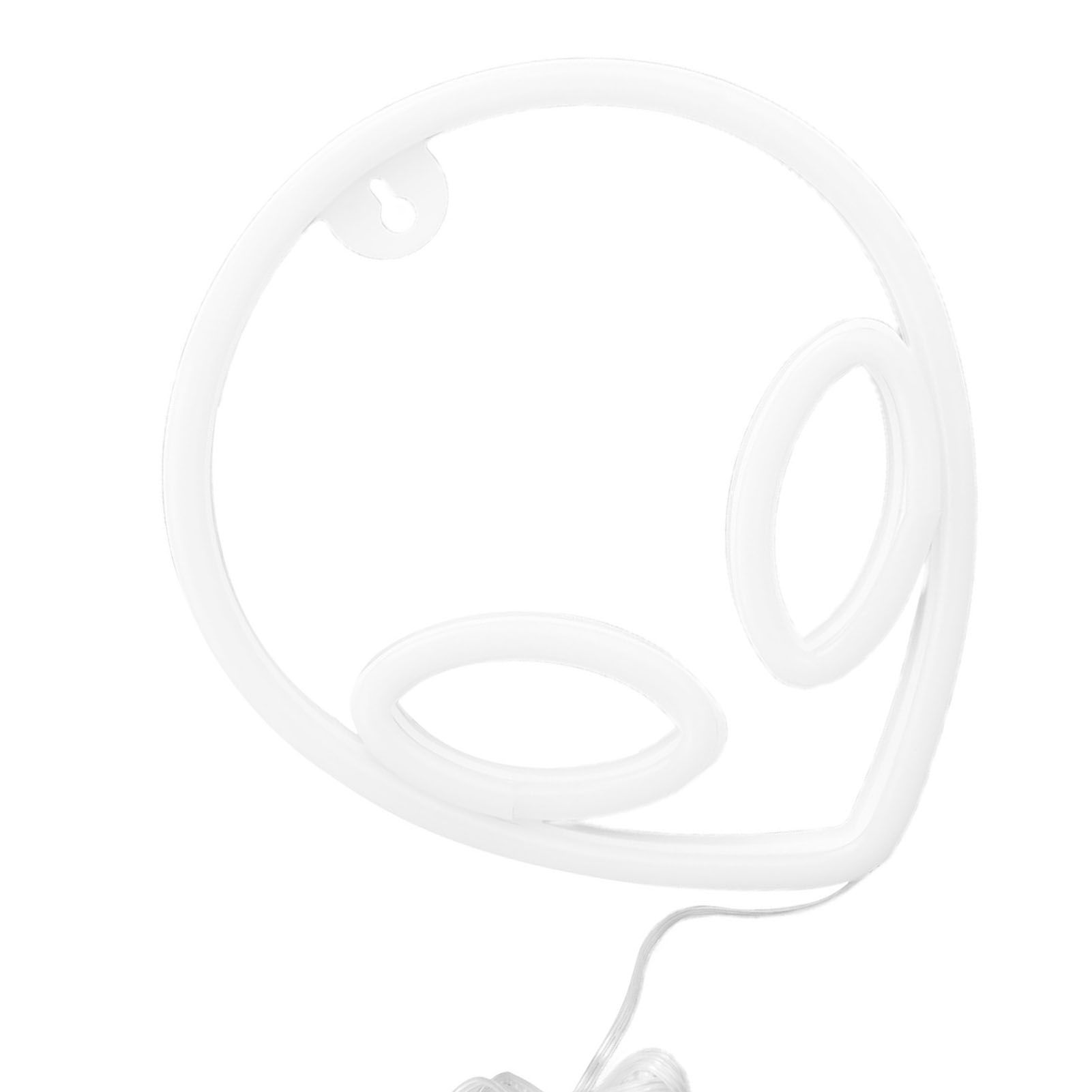 Alien Neon Sign Decorative Neon Light Night Lamp for Bedroom Children's Room Bar Decor USB Or Battery Powered(Blue Eye Pink Face ) โ image 2