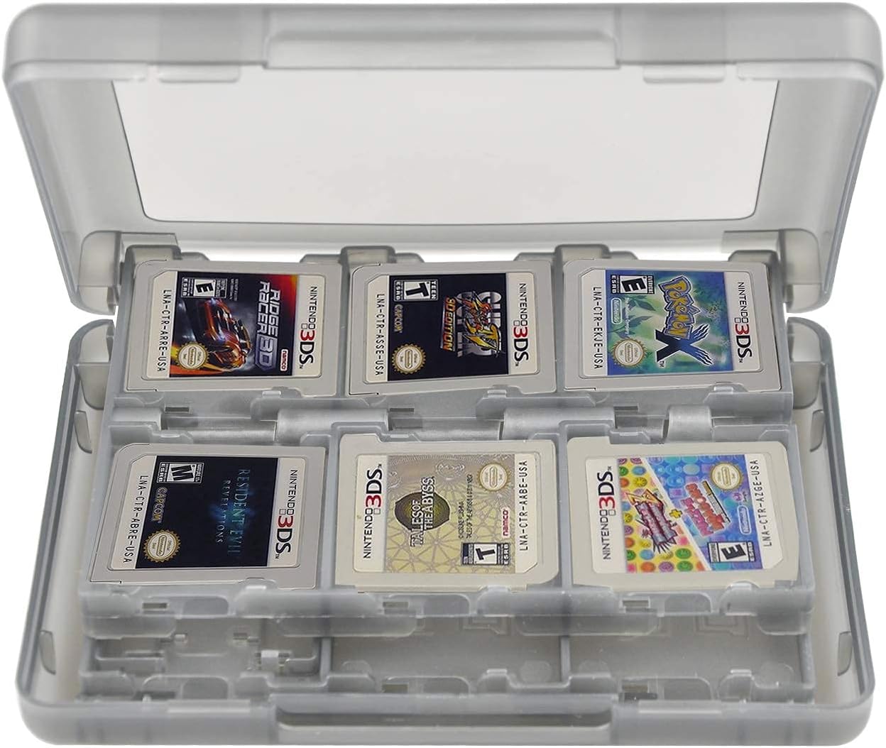 Black 26-in-1 Game Holder Case Fits up to 22 Games 2 SD Cards 2 Micro SD/TF Cards and 2 Stylus Pens for NEW 3DS / 3DS XL / 3DS LL — image 5