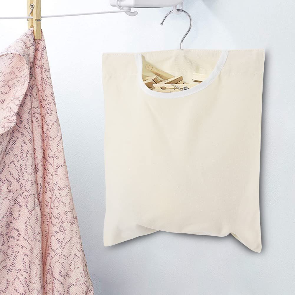 Durable Reusable Oxford Cloth Portable Hanging Storage Hook for Hanging and Effortlessly Sliding on The Clothesline with a Large — image 2