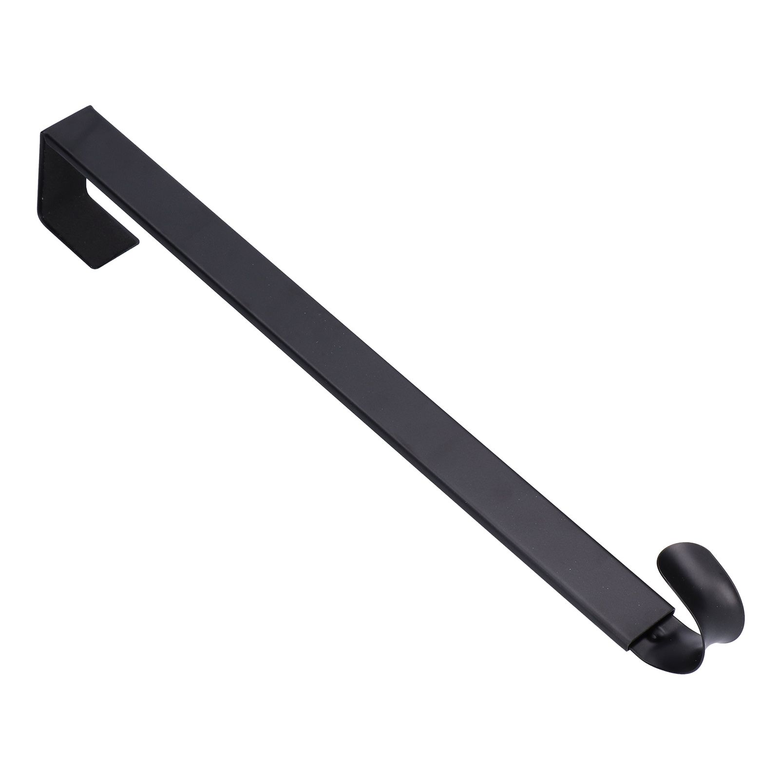 Retractable Door Wreath Hook Adjustable No Punch Door Wreath Hanger Christmas OrnamentBlack โ image 6